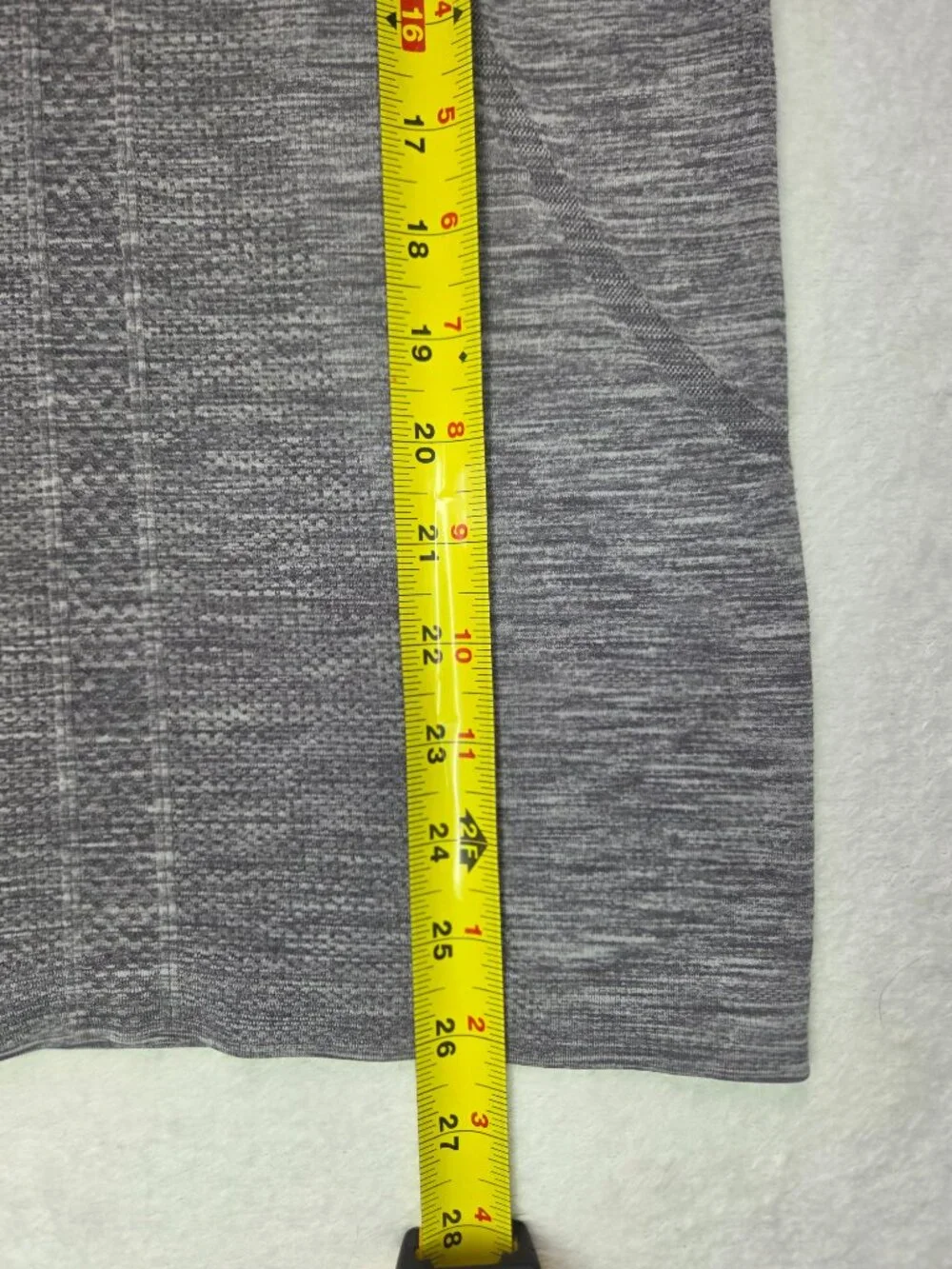 LULULEMON Swiftly Tech Short Sleeve 2.0 Hip Length 4 Heathered Slate Gray